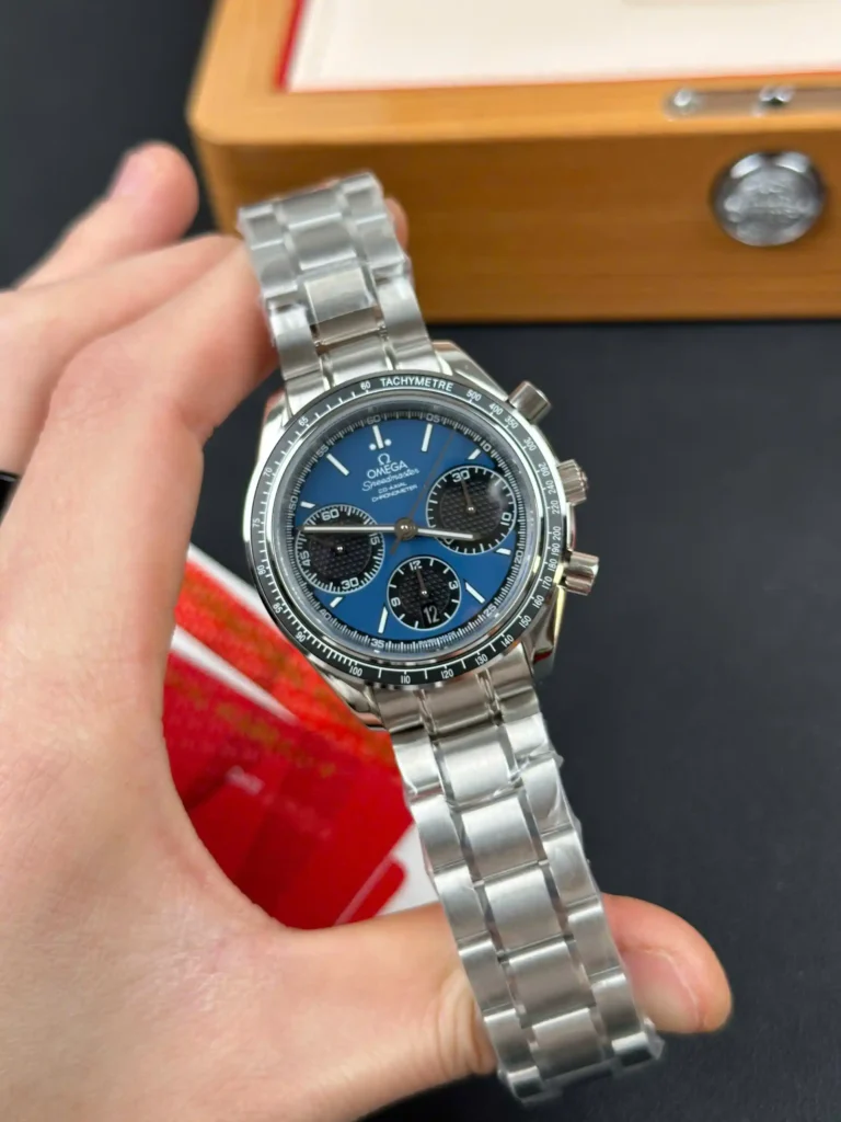 Super Clone Omega 40mm Steel — case and bezel