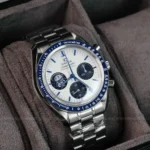 Super Clone Omega Speedmaster 50th Anniversary Co-Axial Chronometer Chronograph 310.32.42.50.02.001 42mm “Silver Snoopy Award” — case and bezel