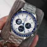 Super Clone Omega Speedmaster 50th Anniversary Co-Axial Chronometer Chronograph 310.32.42.50.02.001 42mm “Silver Snoopy Award” — bracelet detail