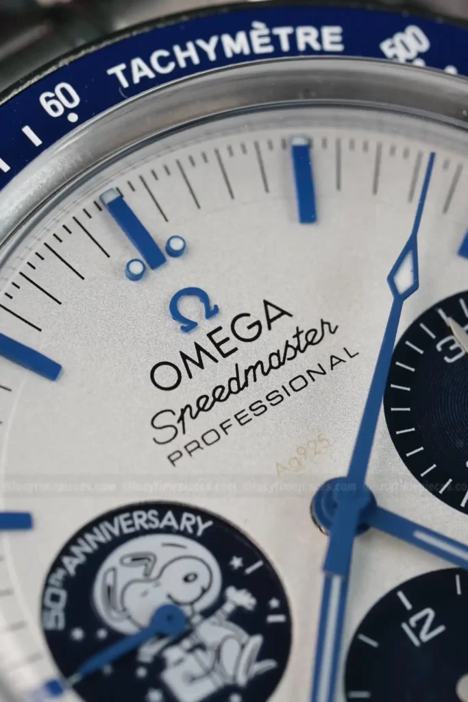 Super Clone Omega Speedmaster 50th Anniversary Co-Axial Chronometer Chronograph 310.32.42.50.02.001 42mm “Silver Snoopy Award” — clasp and links