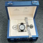 Super Clone Omega Speedmaster Apollo 13 Silver Snoopy 311.32.42.30.04.003 42mm — dial close-up