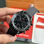 Super Clone Omega Speedmaster Dark Side of The Moon 311.92.44.51.01.003 44mm Black Ceramic – — bracelet detail