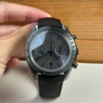 Super Clone Omega Speedmaster Dark Side of The Moon Black Black 311.92.44.51.01.005 44mm Black Ceramic — bracelet detail
