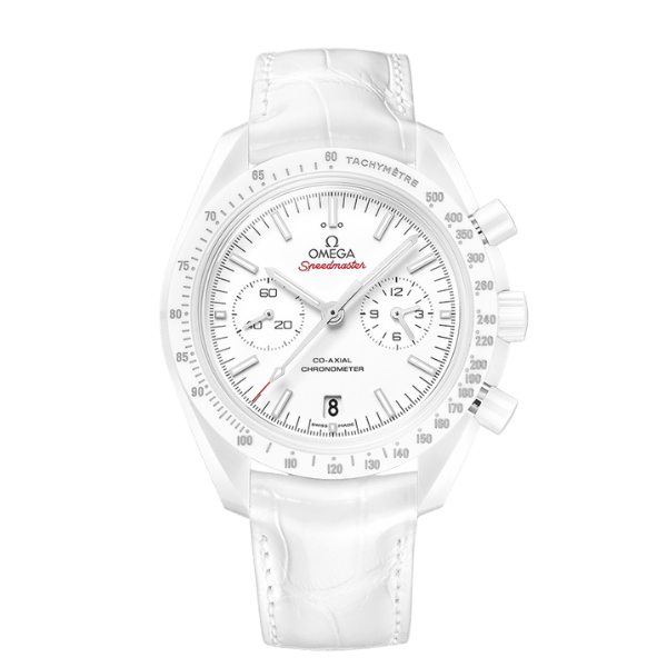 Super Clone Omega Speedmaster Dark Side of The Moon White Side of the Moon 311.93.44.51.04.002 44.25 White Ceramic –
