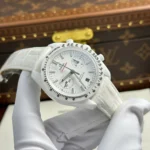 Super Clone Omega Speedmaster Dark Side of The Moon White Side of the Moon 311.93.44.51.04.002 44.25 White Ceramic – — side profile