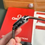 Super Clone Omega Speedmaster Dark Side of the Moon Vintage Black 311.92.44.51.01.006 44mm Black Ceramic — side profile