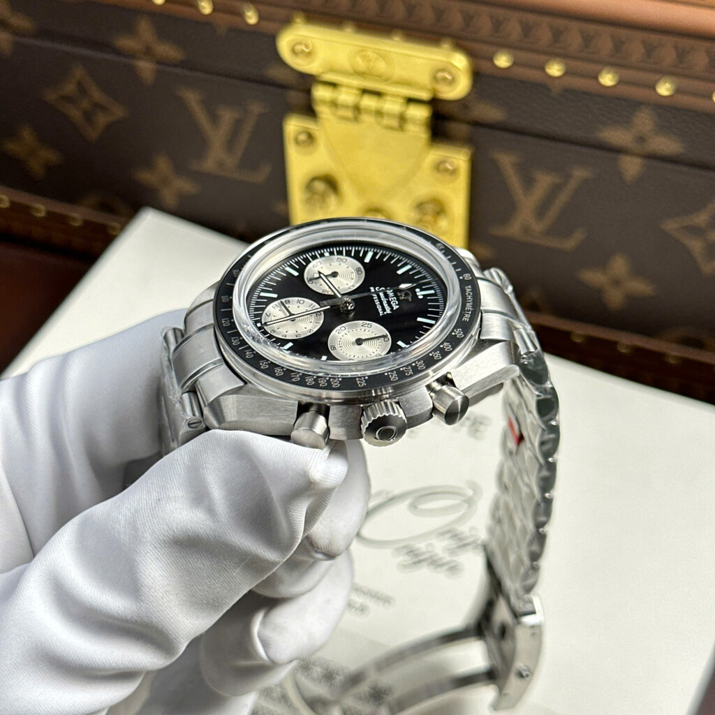 Super Clone Omega Steel — case and bezel