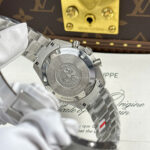 Super Clone Omega Steel — on leather display