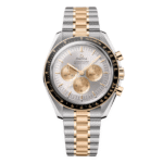 Super Clone Omega Speedmaster Moonwatch Professional 310.20.42.50.02.001 42mm White Dial Demi Yellow Gold