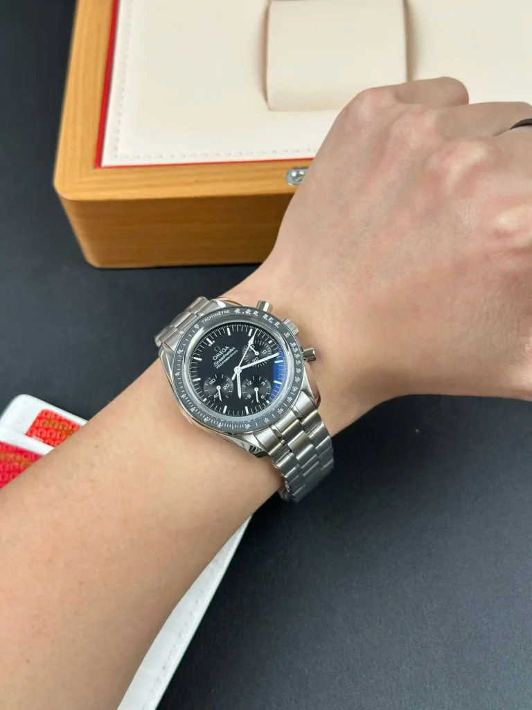 Super Clone Omega Steel — case and bezel