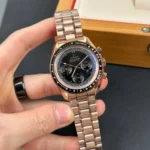Super Clone Omega 42mm Steel — case and bezel