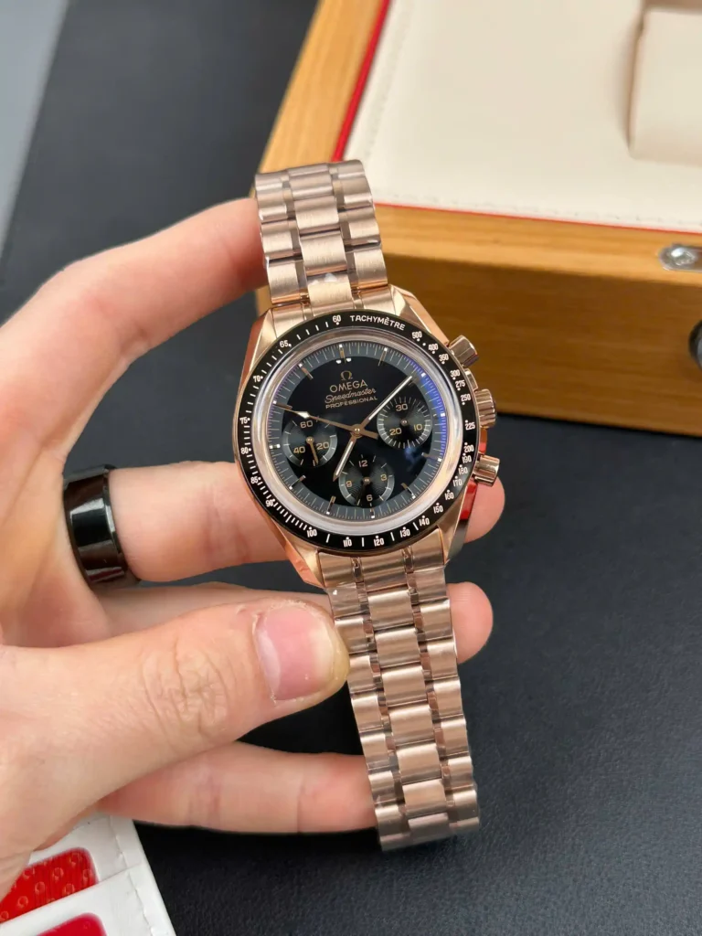 Super Clone Omega 42mm Steel — case and bezel