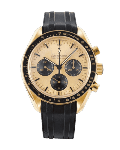 Super Clone Omega Speedmaster Moonwatch Professional 310.63.42.50.01.001 42mm Yellow Gold – Swiss SuperClone