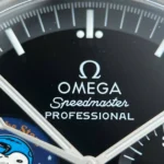 Super Clone Omega Steel — movement / caseback view