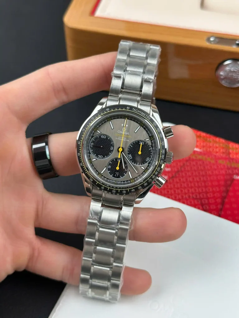 Super Clone Omega 40mm Steel — case and bezel