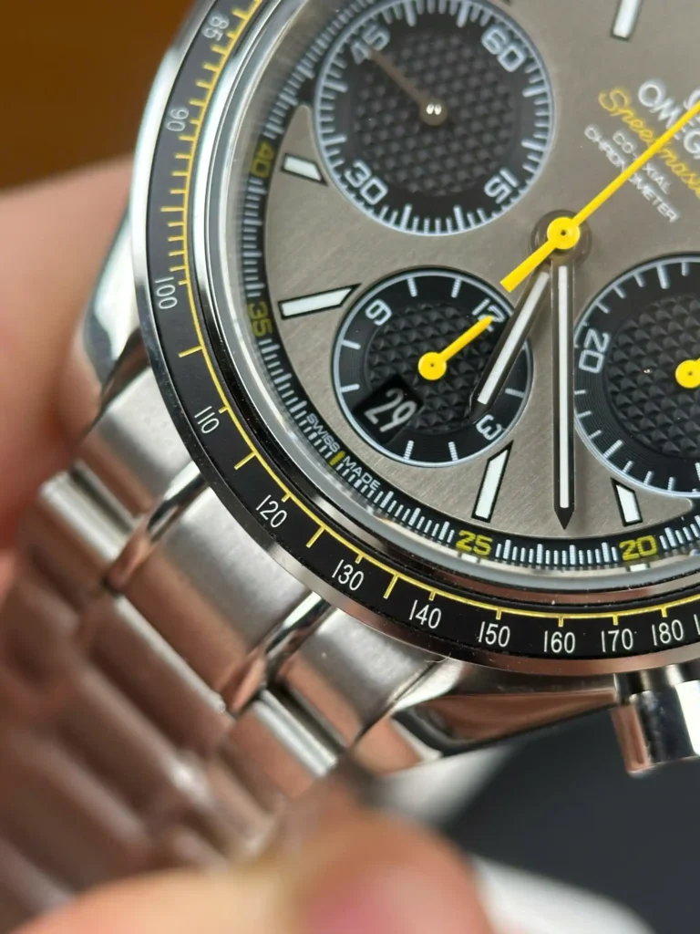 Super Clone Omega 40mm Steel — clasp and links