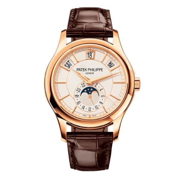 Super Clone Patek Philippe Annual Calendar 40mm White Dial 5205R-001