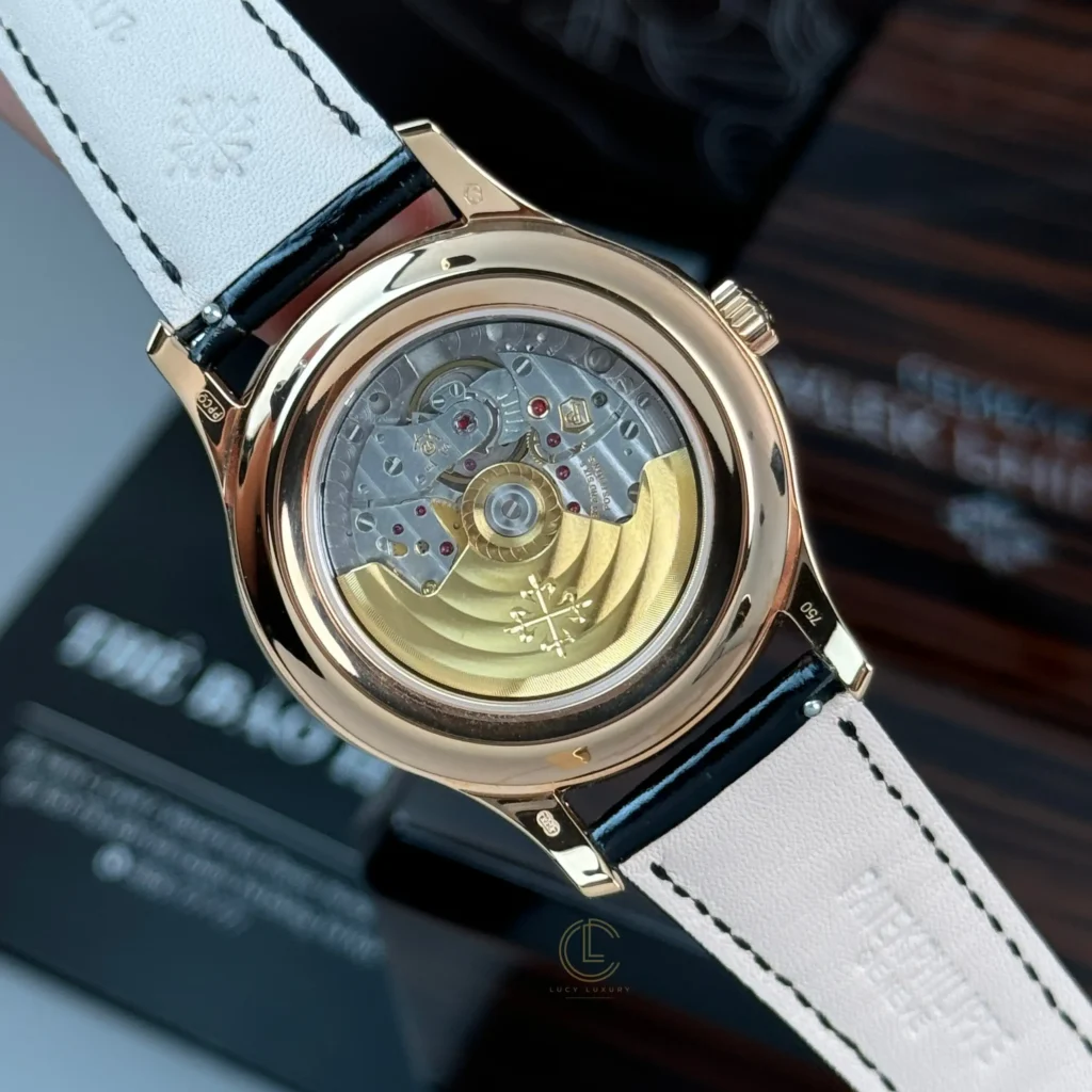 Super Clone Patek Philippe Annual Calendar 40mm White Dial 5205R-001 — case and bezel