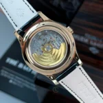 Super Clone Patek Philippe Annual Calendar 40mm White Dial 5205R-001 — case and bezel
