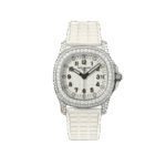 Super Clone Patek Philippe Aquanaut 5067A-011 White full moissanite 35mm – Handcrafted Diamod