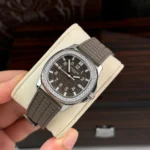 Super Clone Patek Philippe Aquanaut 5067A-025 35.6mm Diamond Bezel Moissanite Steel – Customize Version — dial close-up