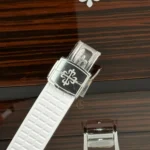 Super Clone Patek Philippe Aquanaut 5067A-025 35.6mm White Dial Diamond Bezel Moissanite Steel – CustomizeVersion — bracelet detail