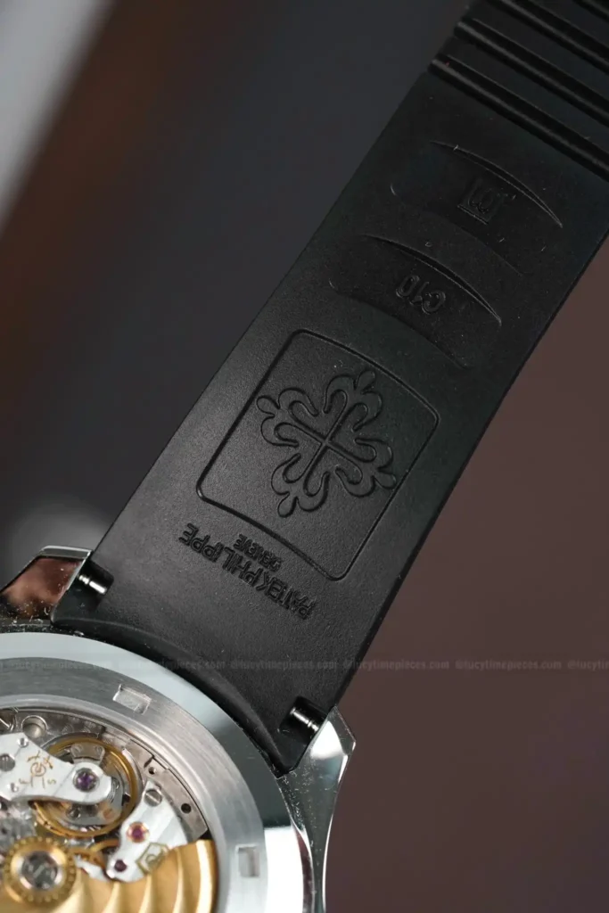Super Clone Patek Philippe Aquanaut 40mm Rubber Strap Steel — view 12