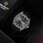 Super Clone Patek Philippe Aquanaut 40mm Rubber Strap Steel — dial close-up