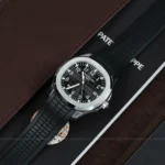 Super Clone Patek Philippe Aquanaut 40mm Rubber Strap Steel — case and bezel