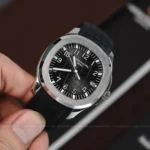 Super Clone Patek Philippe Aquanaut 40mm Rubber Strap Steel — bracelet detail