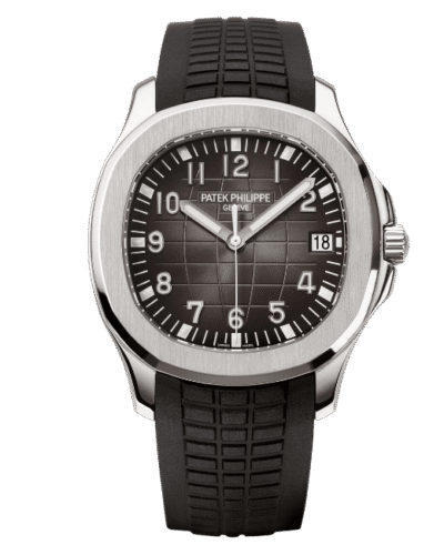 Super Clone Patek Philippe Aquanaut 40mm Rubber Strap Steel – Swiss SuperClone