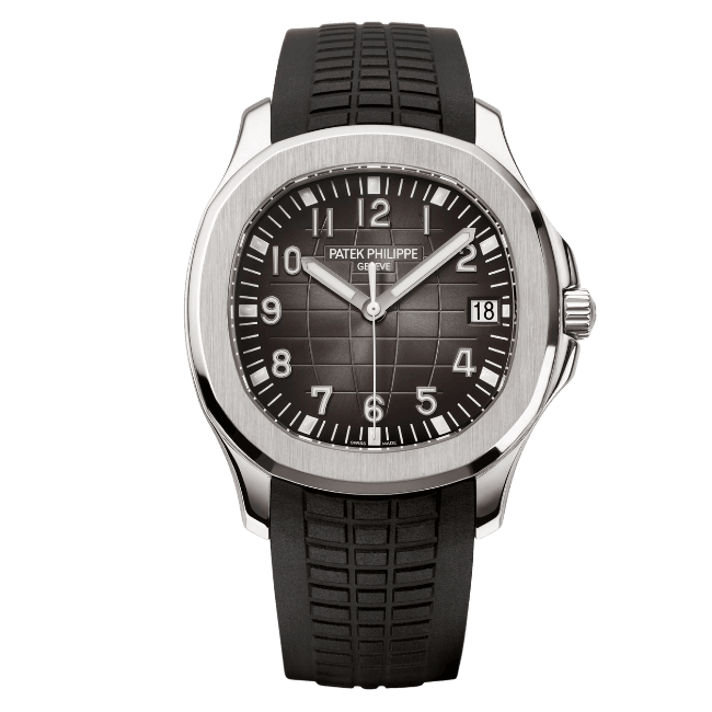 Super Clone Patek Philippe Aquanaut 40mm Rubber Strap Steel
