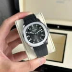 Super Clone Patek Philippe Aquanaut 5167A-001 Grey Dial V3 Update — case and bezel