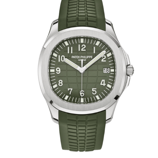 Super Clone Patek Philippe Aquanaut 40mm Rubber Strap Steel