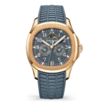 Super Clone Patek Philippe Aquanaut 5261A Moonphase Tifany Blue Rose 40mm –