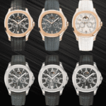 Super Clone Patek Philippe Aquanaut 5261A Moonphase Black 40mm — view 9