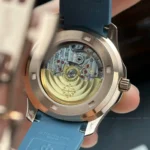 Super Clone Patek Philippe Aquanaut 5261A Moonphase Tifany Blue Rose 40mm – — movement / caseback view