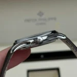 Super Clone Patek Philippe Calatrava 5227G-001 39mm Black Dial Steel — bracelet detail