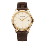 Super Clone Patek Philippe Calatrava 5227J-001 Yellow Gold Date Sweep Seconds 39mm –