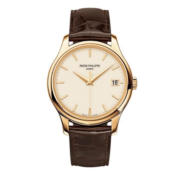 Super Clone Patek Philippe Calatrava 5227J-001 Yellow Gold Date Sweep Seconds 39mm –
