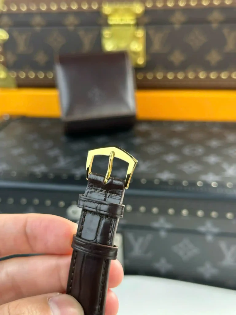 Super Clone Patek Philippe Calatrava 5227J-001 Yellow Gold Date Sweep Seconds 39mm – — view 10