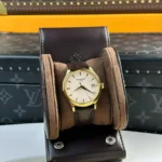 Super Clone Patek Philippe Calatrava 5227J-001 Yellow Gold Date Sweep Seconds 39mm – — dial close-up