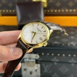 Super Clone Patek Philippe Calatrava 5227J-001 Yellow Gold Date Sweep Seconds 39mm – — side profile