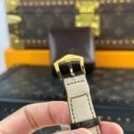 Super Clone Patek Philippe Calatrava 5227J-001 Yellow Gold Date Sweep Seconds 39mm – — view 9