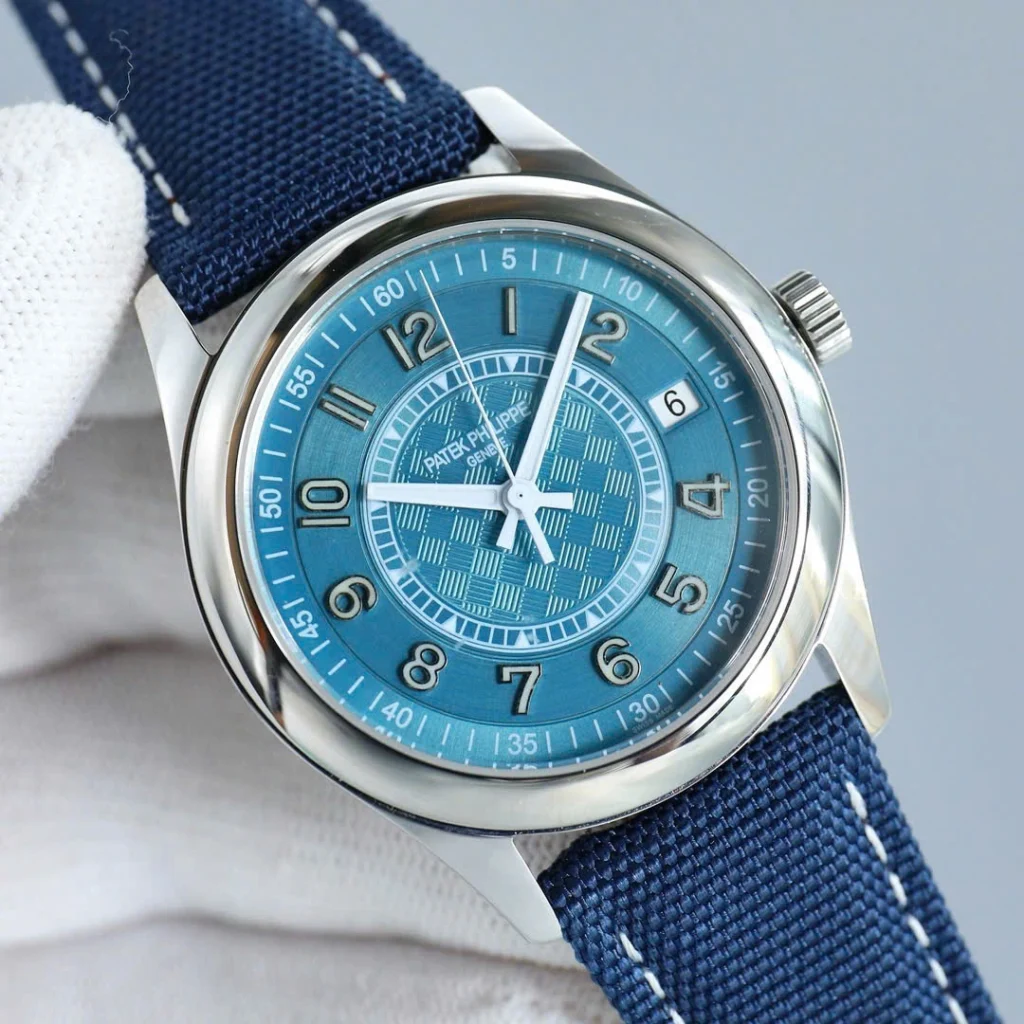 Super Clone Patek Philippe 40mm Steel — dial close-up
