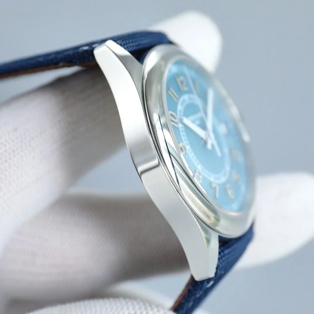 Super Clone Patek Philippe 40mm Steel — side profile