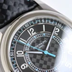 Super Clone Patek Philippe Calatrava 6007A Steel 40mm Black Tiffany Dial — bracelet detail