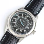 Super Clone Patek Philippe Calatrava 6007A Steel 40mm Black Tiffany Dial — side profile