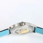 Super Clone Patek Philippe Calatrava 6007A Steel 40mm Black Tiffany Dial — clasp and links