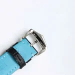 Super Clone Patek Philippe Calatrava 6007A Steel 40mm Black Tiffany Dial — movement / caseback view